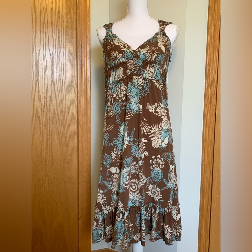 BCBGMAXAZRIA Floral Dress Size Small